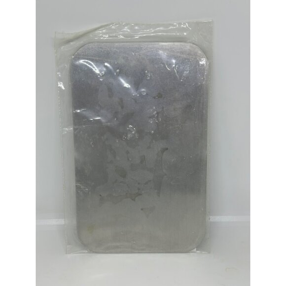 NOS VTG Fuller Instant Silver Tarnish Medallion 5"x8" Aluminum Cleaner Shield - Picture 4 of 4